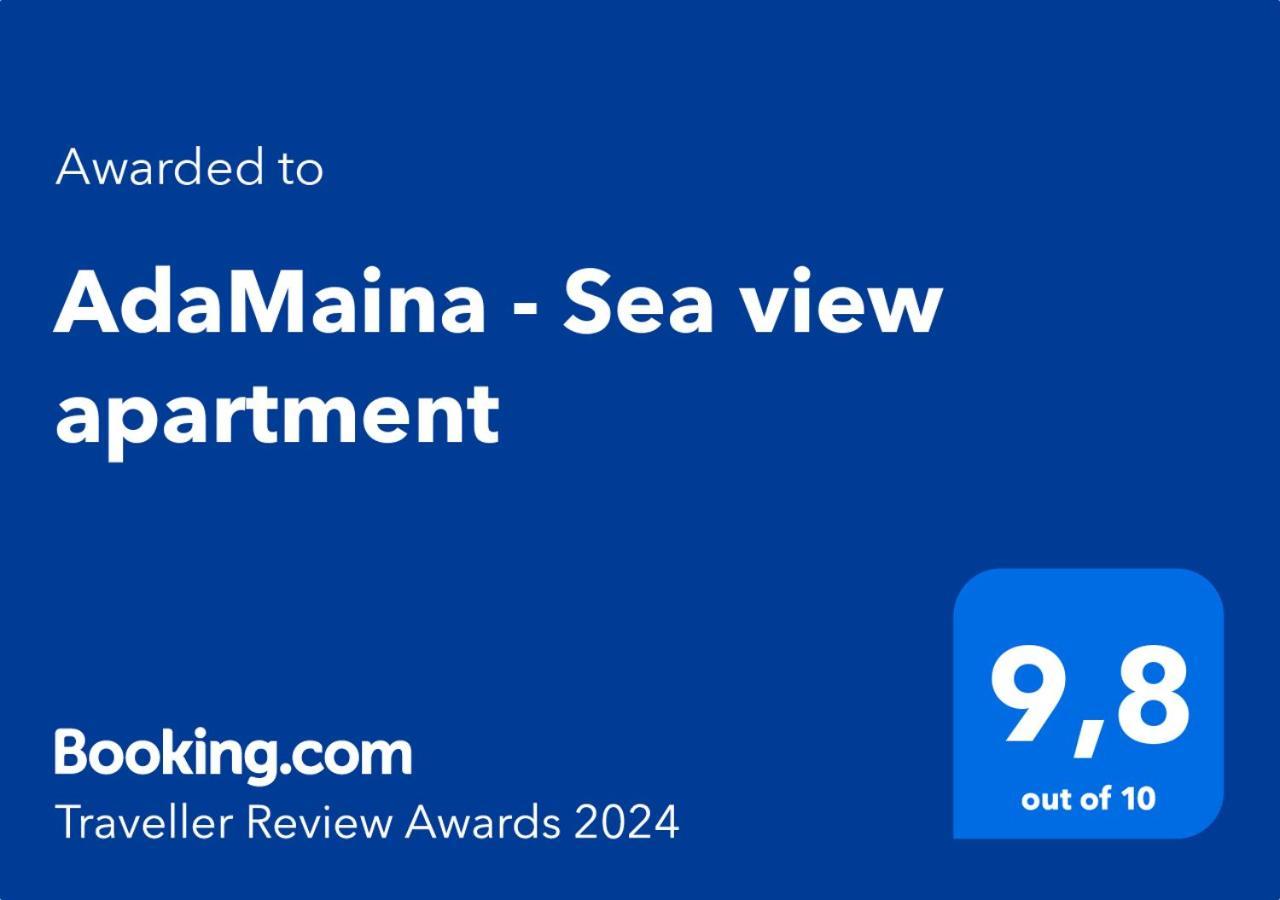 Adamaina - Sea View Apartment With Private Garage Sestri Levante Zewnętrze zdjęcie