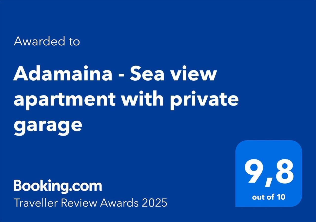 Adamaina - Sea View Apartment With Private Garage Sestri Levante Zewnętrze zdjęcie